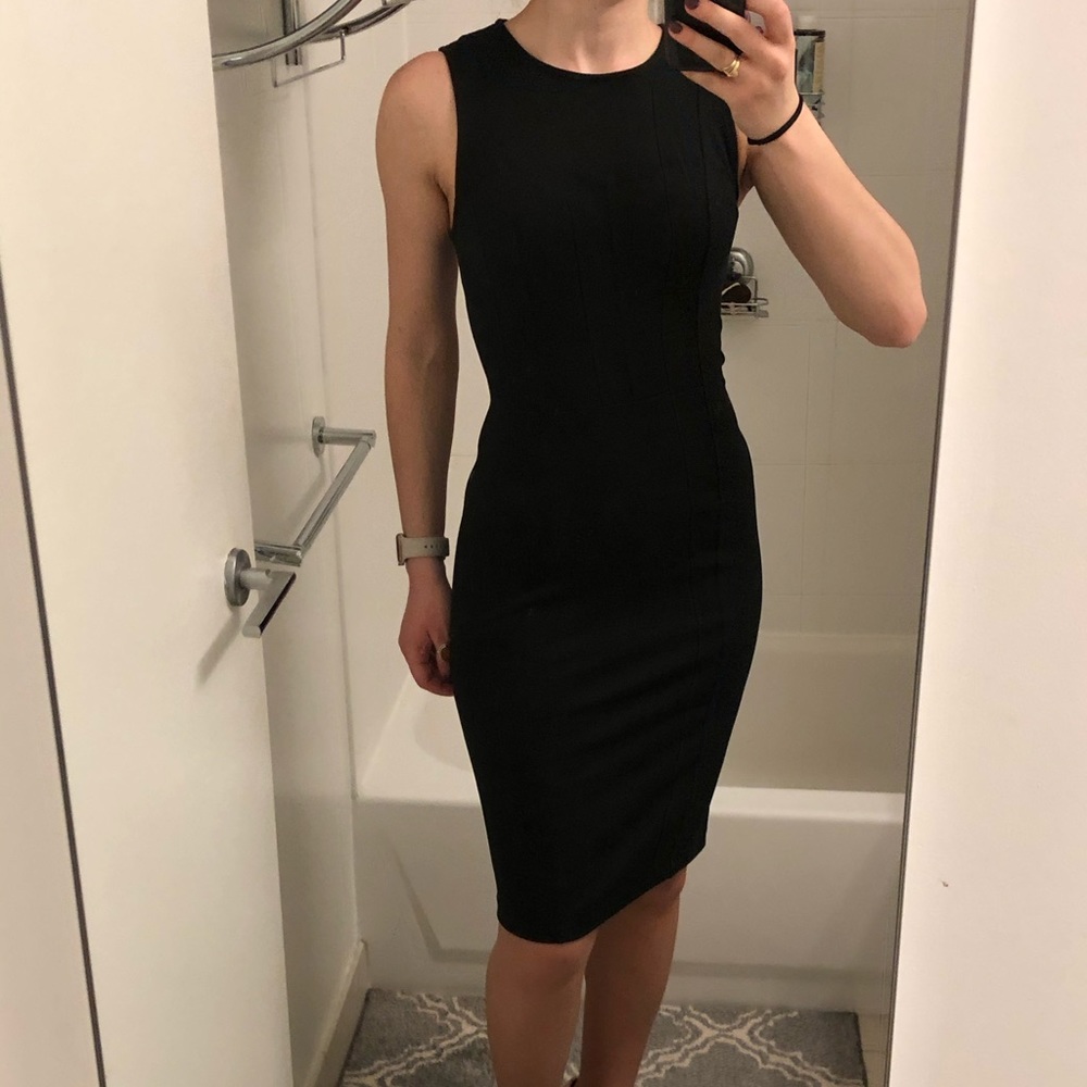 Rachel Rachel Roy S Black Knee Length Dress